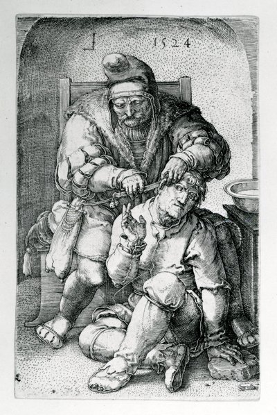Il Chirurgo, 1524 da Lucas van Leyden